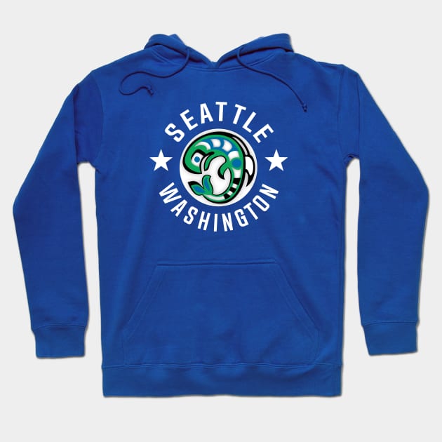 Seattle Washington Hoodie by SeattleDesignCompany